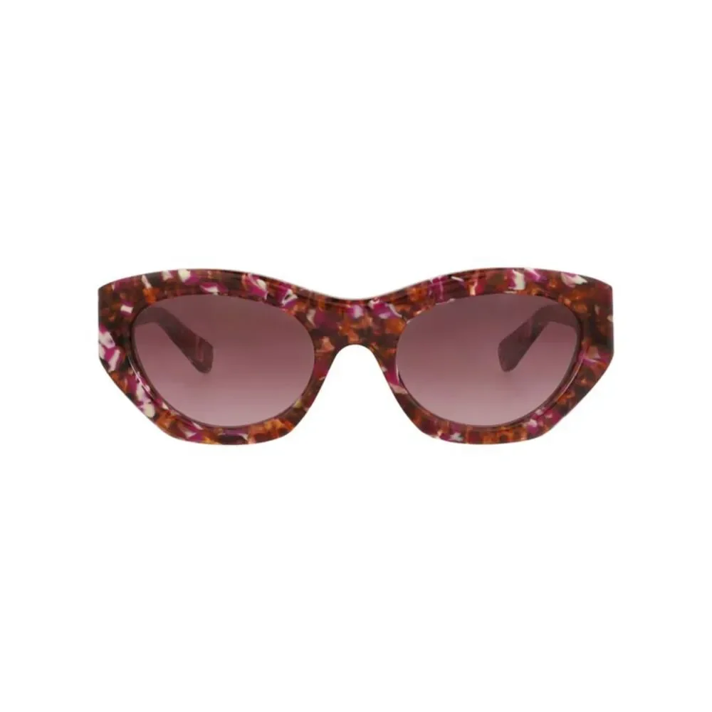 Chloé Cat Eye-Frame Recycled Acetate Sunglasses Multi Womens